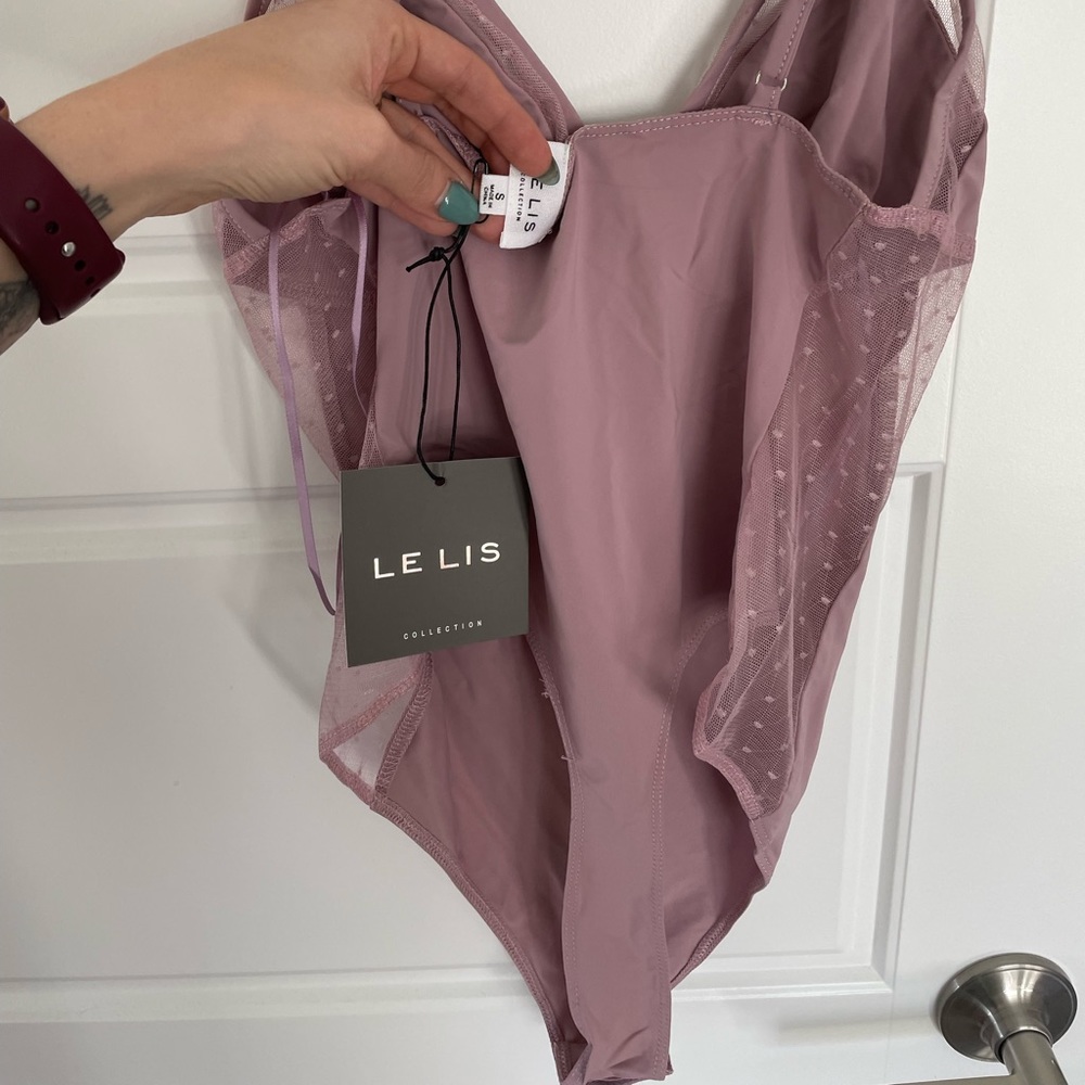 Le Ali’s mauve bodysuit in Small